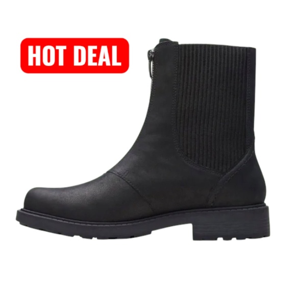 Retail $190 NIB Clarks Women's Orinoco2 Up Fashion Boots sz. 9.5 - Picture 2 of 11